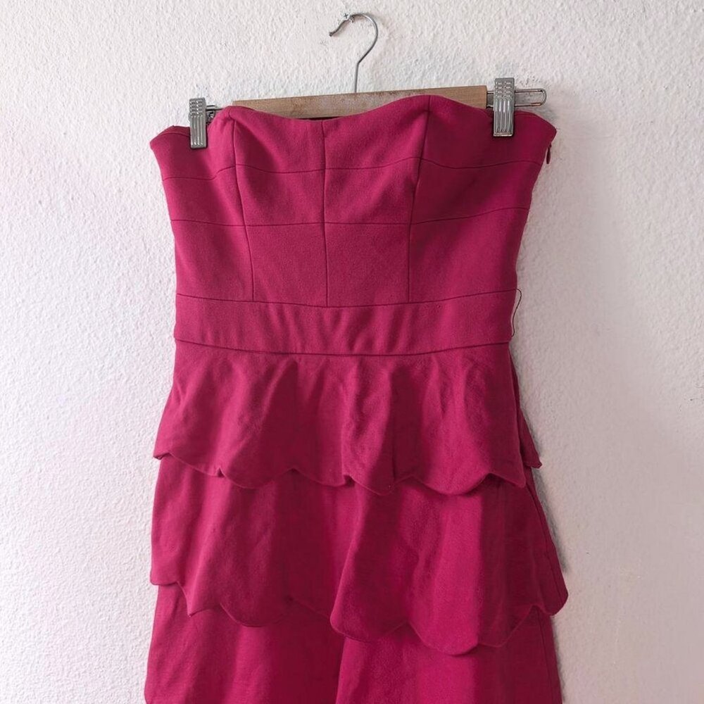 Cynthia Steffe Scalloped Tiered Dress - Picture 4 of 9